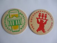 2 ältere DDR Bierdeckel,VEB Berliner Brauereien,Getränkekombinat Brandenburg - Zehdenick Vorschau