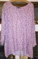 Ulla Popken Bluse, Gr. 50/52, rosa pink, florales Muster Niedersachsen - Wunstorf Vorschau