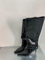 H&M Overknee Boots Stiefel Lack schwarz Nürnberg (Mittelfr) - Mitte Vorschau