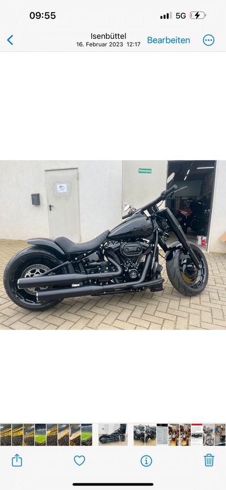 Harley FAT BOY 114 in Teuchern