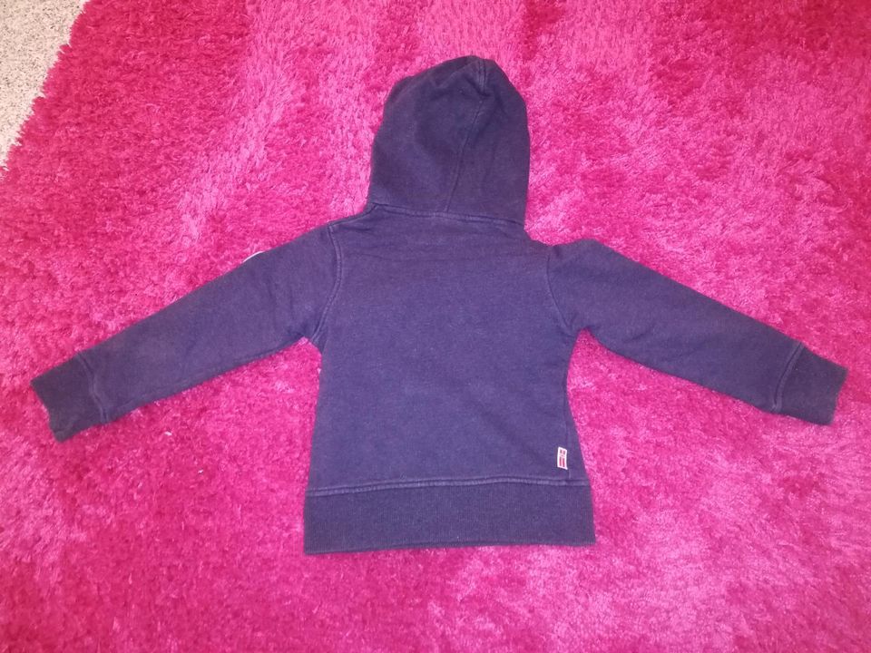 Trollkids Kapuzenpulli Hoodie Gr. 116 in Barbing