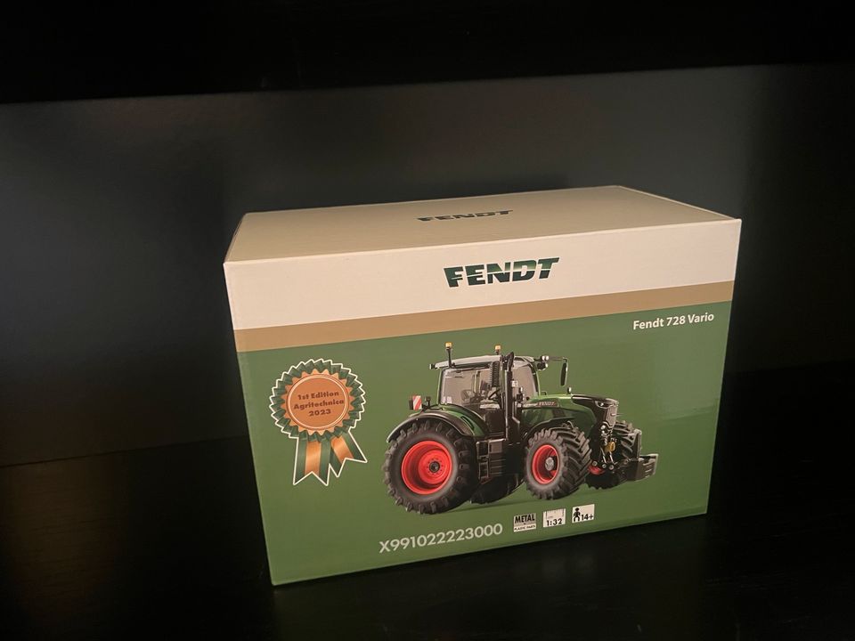 Wiking Fendt 728 1:32 limitiert First Edition Agritechnica (Siku) in Wiesenaue