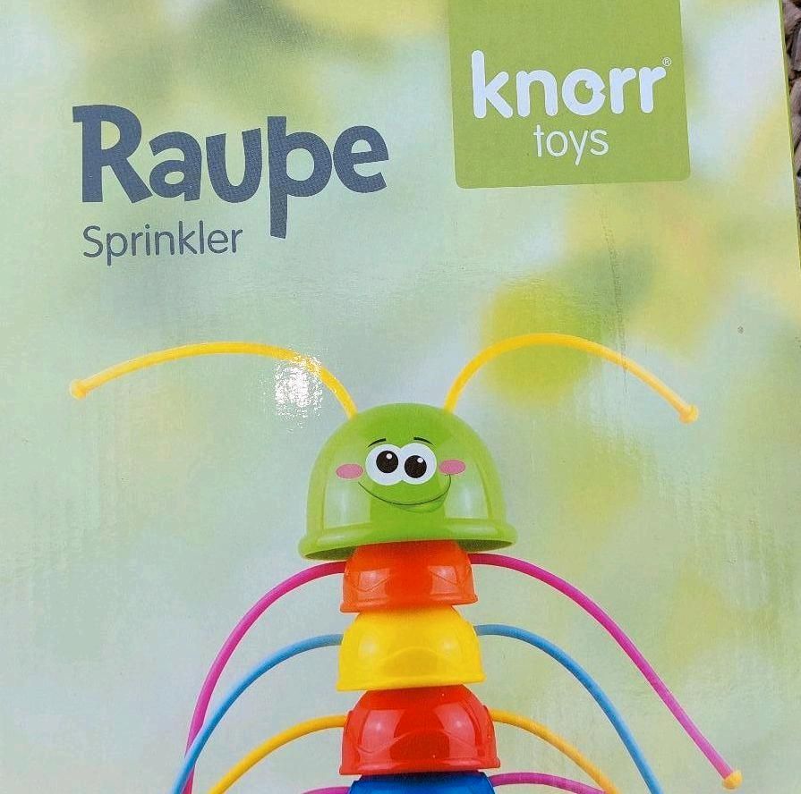 Wasserspielzeug/Sprinkler/Raupe "knorr toys" / leider nie benutzt in Hof (Saale)