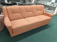 Schlafsofa, Lachsorange, Mikrofaser, Bettkasten, statt 1749 € Sachsen - Meißen Vorschau