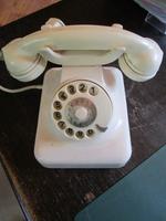 Telefon weiß mit Wählscheibe Vintage Bayern - Laberweinting Vorschau