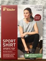 Tchibo - Sport Shirt /Top Gr. S grau - NEU mit Etikett Bayern - Friedberg Vorschau