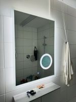 Badspiegel mit LED Beleuchtung und Kosmetikspiegel 80x60 Aubing-Lochhausen-Langwied - Aubing Vorschau