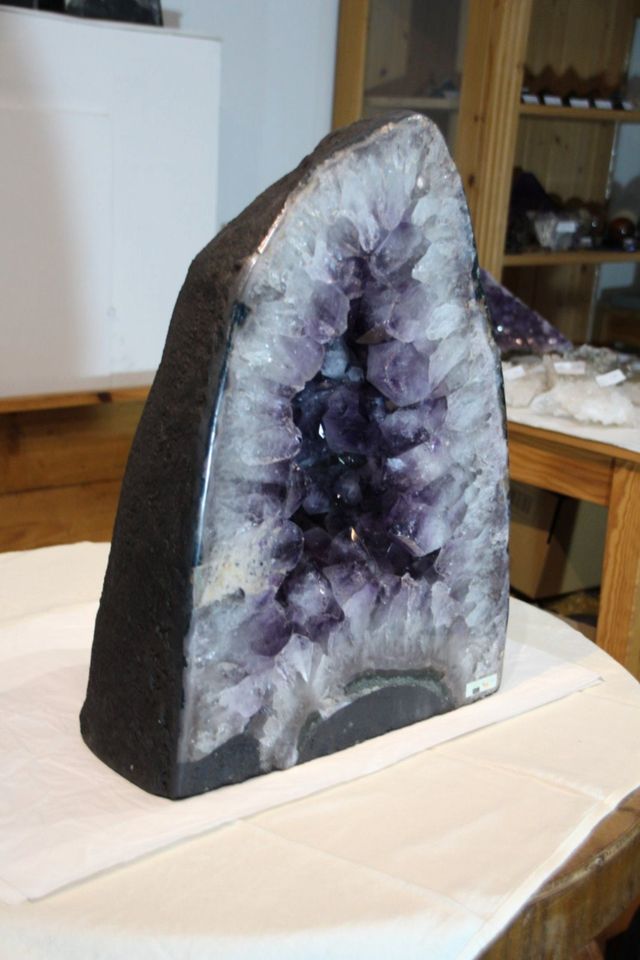 Mächtige Amethyst Druse XL 49,5kg 48cm große Kristalle in Schnaittenbach