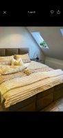 Boxspringbett taupe/ beige / braun Ton 180 cm / 200 cm Kr. Altötting - Burghausen Vorschau