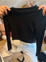 schwarzes long sleeve bauchfrei Bayern - Reckendorf Vorschau