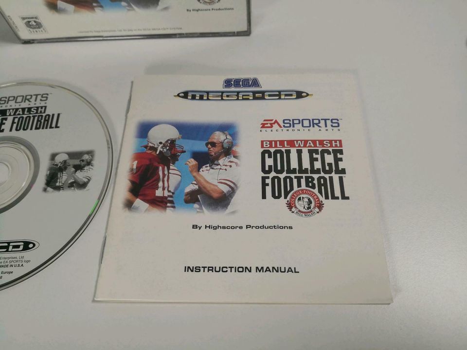 Sega Mega CD Bill Walsh College Football in Abensberg