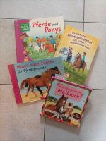Pferde Set Bücher Malblock Malen nach Zahlen Sachsen - Wilsdruff Vorschau