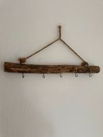 Garderobe Handtuchhalter Kleiderhaken Holz Natur Vintage Thüringen - Ilmenau Vorschau