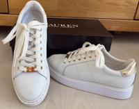 Lauren Ralph Lauren sneaker-low, Weiss/Gold, Größe 37 Niedersachsen - Braunschweig Vorschau