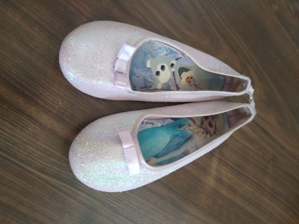 Glitzerballerinas Eiskönigin Gr 31 in Aschaffenburg