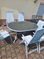 Gartentischgruppe  Tisch mit 6 Stühlen Saarland - Ensdorf Vorschau