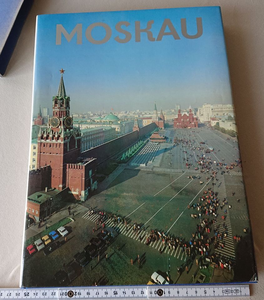 Bildband Buch über Moskau Planeta Verlag von 1981 im Schuber in Köln