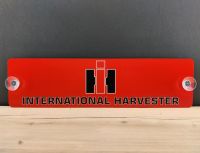 IHC International Traktor Schild Fahrzeug Namensschild NEU Fendt Niedersachsen - Emlichheim Vorschau