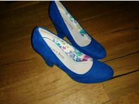 Neu Marco Tozzi Pumps/ Schuhe/ Gr. 38/ blau Bayern - Röhrnbach Vorschau
