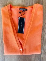 Tommy Hilfiger Strickjacke Cardigan V-Ausschnitt Ivy orange *NEU* Sachsen-Anhalt - Magdeburg Vorschau