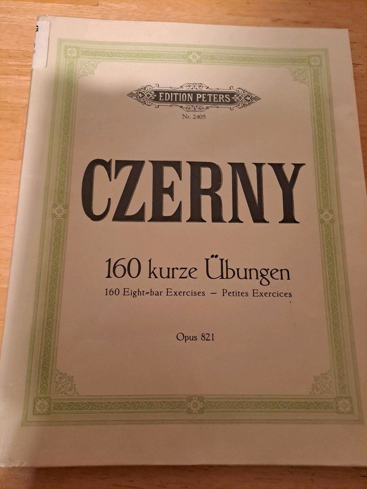 Czerny Notenbuch in München