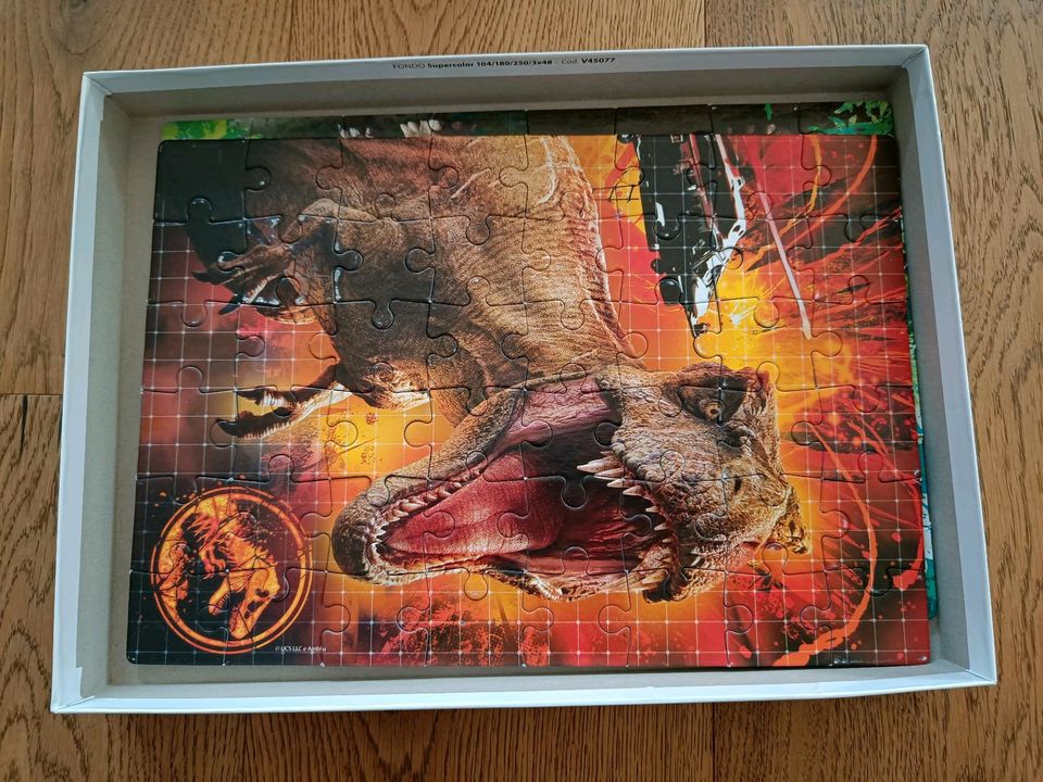 Puzzle Dino, Jurassic Wold, 3x48 Teile, 4+ Jahre in Kösching