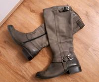 Tamaris Stiefel Leder Lederstiefel Gr.38 grau Bayern - Hengersberg Vorschau