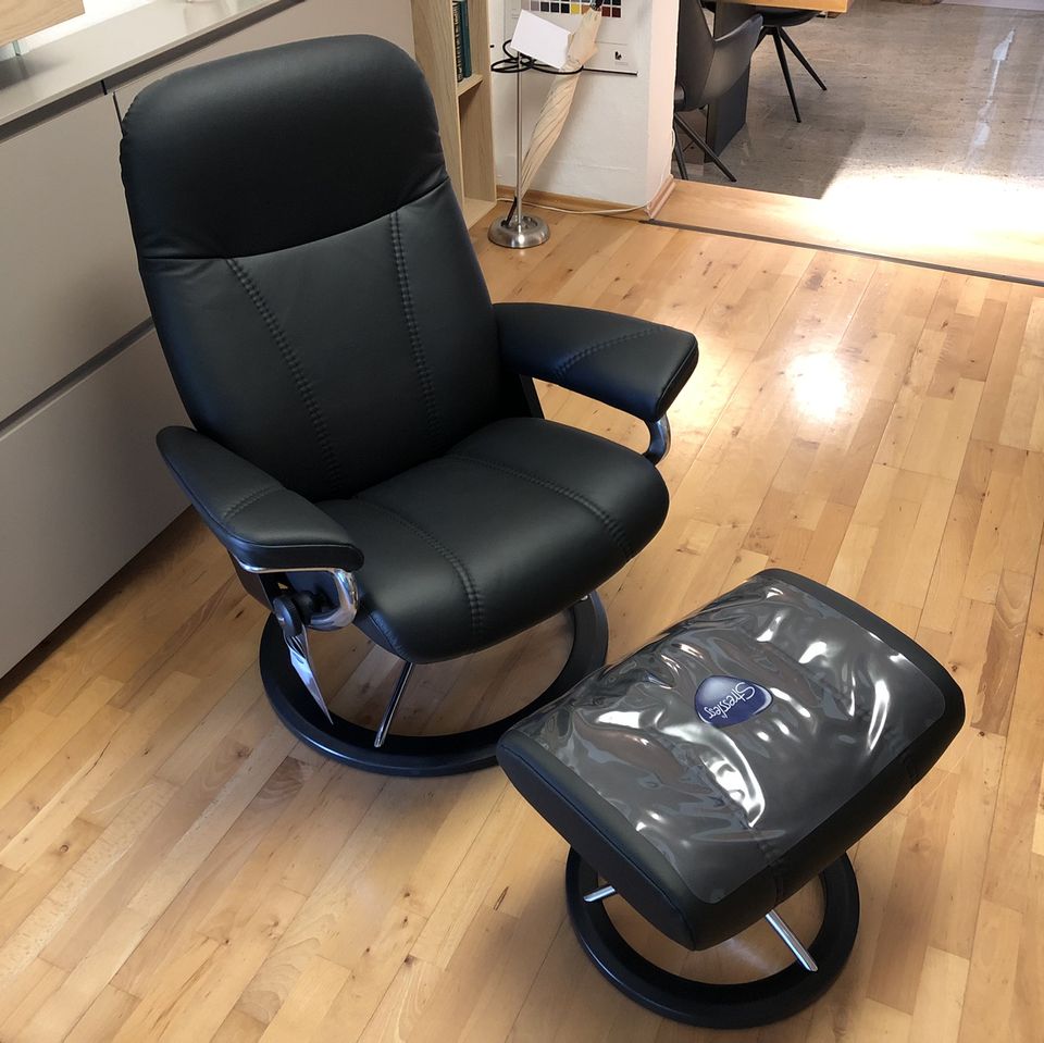 Stressless Consul M schwarz in Thallichtenberg