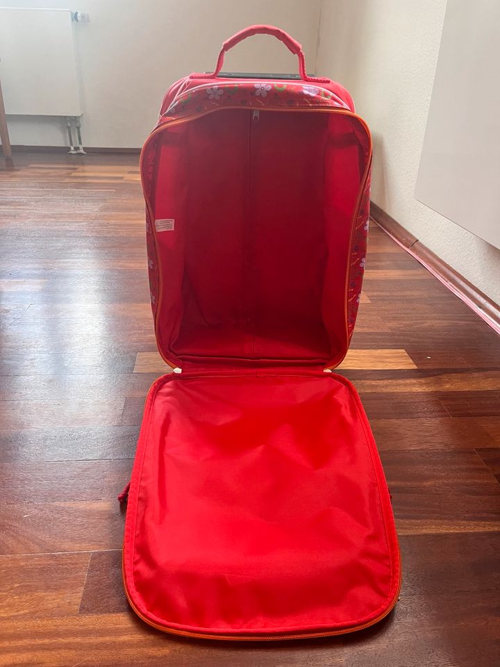 Sigikid Kinderrollkoffer rot Motiv Pferd Trolley in München