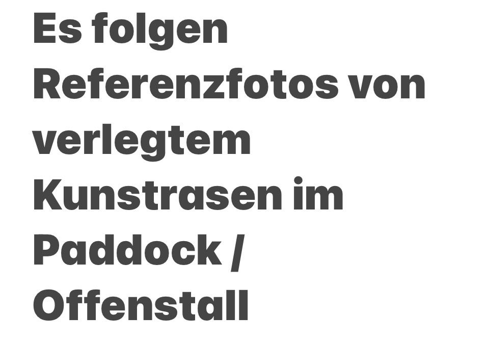 Posten Kunstrasen 180 m² gebraucht ohne Granulat Paddock Pferde Rasenteppich entsandet in Sarstedt