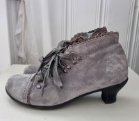 Brako Stiefelette Mistic Velours grau Gr. 38 Berlin - Neukölln Vorschau