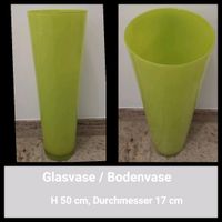 Große grüne Glasvase Bodenvase Vase Bayern - Moosburg a.d. Isar Vorschau