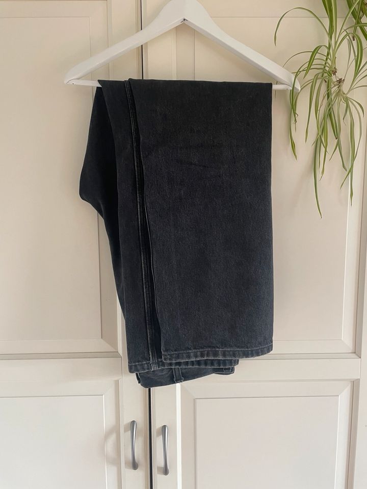 Single Knee Pant, Black (stone washed) 30x32 in Wennigsen