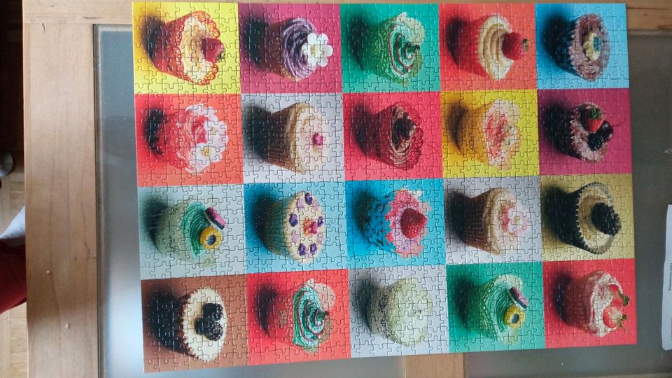 Puzzle,  1000 teile, cupcake, vollständig in Dittelbrunn