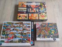 Puzzle-Sammlung 1000 Teile Sushi/Großbritannien/Comic Köln - Porz Vorschau