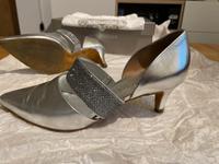 Silberne Tanzschuhe von Peter Kaiser Sachsen - Bautzen Vorschau