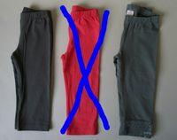 2x s.Oliver 3/4 Legging Capri 104, grau & grau m. Nieten, wie neu Thüringen - Suhl Vorschau