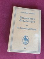 Sammler: Dr. Fischbach - Allgemeine Staatslehre 1928 - Sammlung G Thüringen - Weimar Vorschau