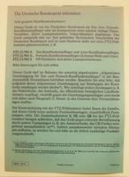 Ford Oldtimer PKW – Info Blatt für Zulassung Radio im PKW ab 1979 Nordrhein-Westfalen - Lemgo Vorschau