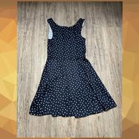 H&M / Gr. 38 / Sommerkleid / Kleid mit Punkten / Navy Weiß Hessen - Körle Vorschau
