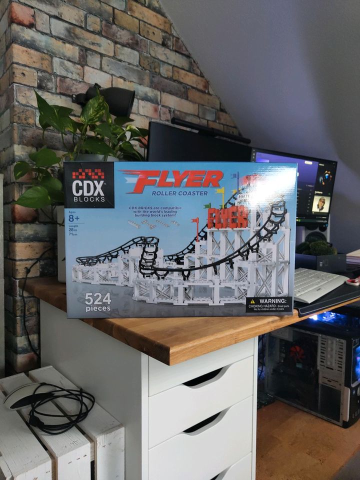 CDX Roller Coasters 2 "Flyer" - Achterbahn mit Lego kompatibel in Garbsen
