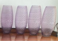 4 Vasen Glas Lila Rheinland-Pfalz - Trippstadt Vorschau