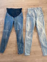 Jeans von H&M in Größe M Umstandsmode Schwangerschaft Nordrhein-Westfalen - Langenfeld Vorschau