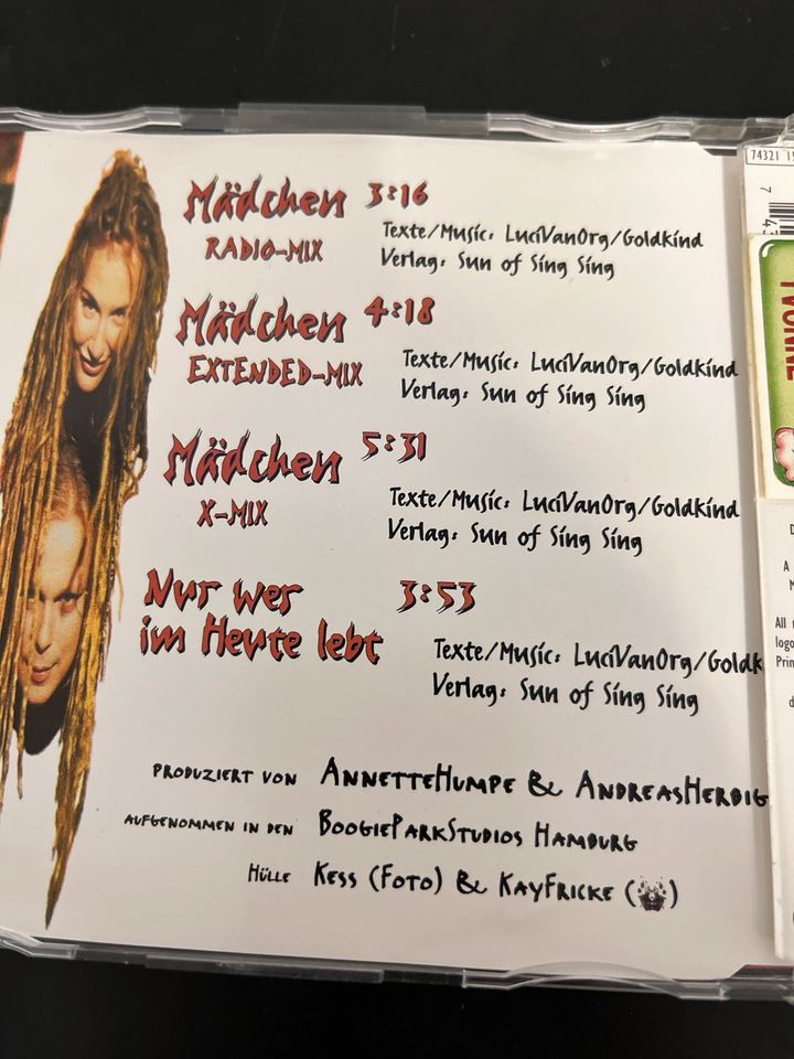 Single „ Lucilectric - Mädchen“ CD in Königsbach-Stein 