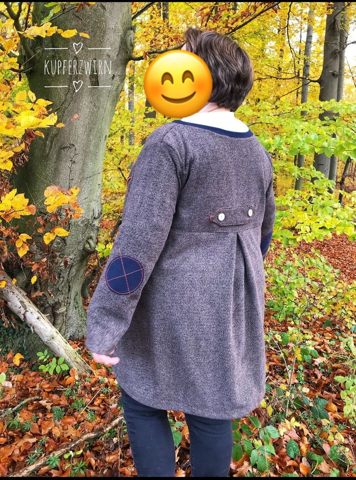 Toller selbst genähter Cardigan 48/50 Damen Jacke Handmade in Volkmarsen