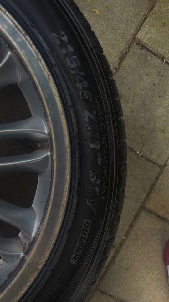 4x neue Kumho Sommer Reifen mit 17"  Alu Felgen in Heidenheim an der Brenz