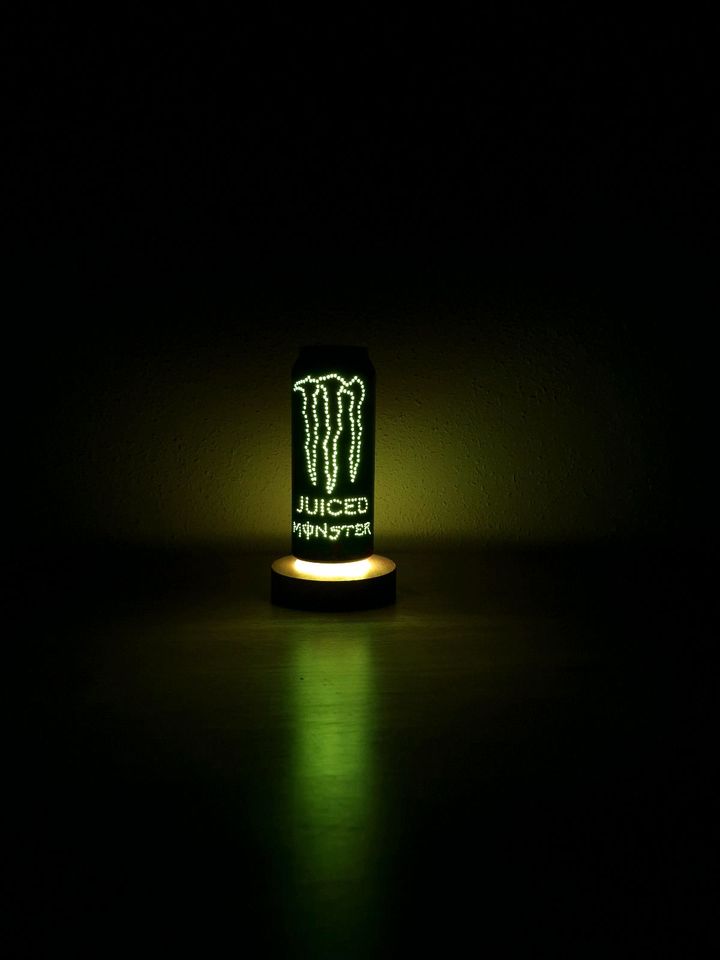 ❤️ Monster Energy Juiced Lampe Highlight TOP - LED Unikat Deko in Ammerbuch