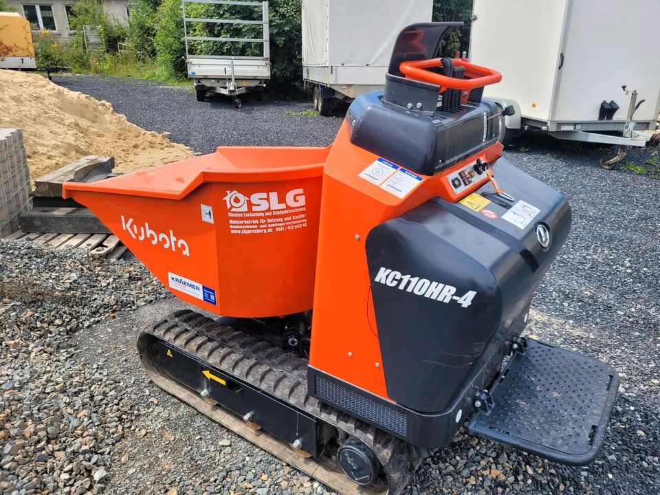 Kubota KC110HR-4 Kettendumper mieten in Arnsberg