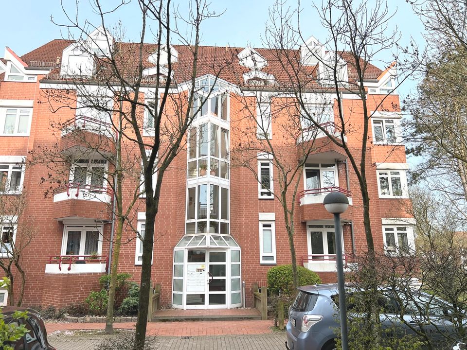 PURNHAGEN-IMMOBILIEN -  Vermietete 2-Zimmer-Eigentumswohnung in gesuchter Lage nahe dem Bürgerpark in Bremen