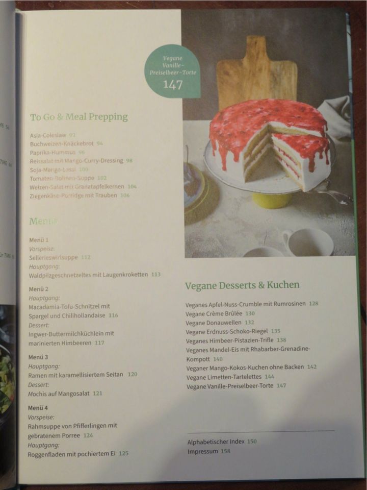 Kochbuch "Let*s go veggie" für den Thermomix in Wesel